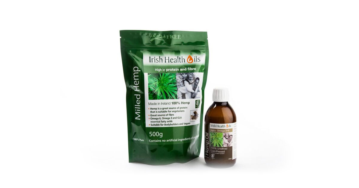 Milled Hemp & Hemp Seeds Oil - Irish Health Oils